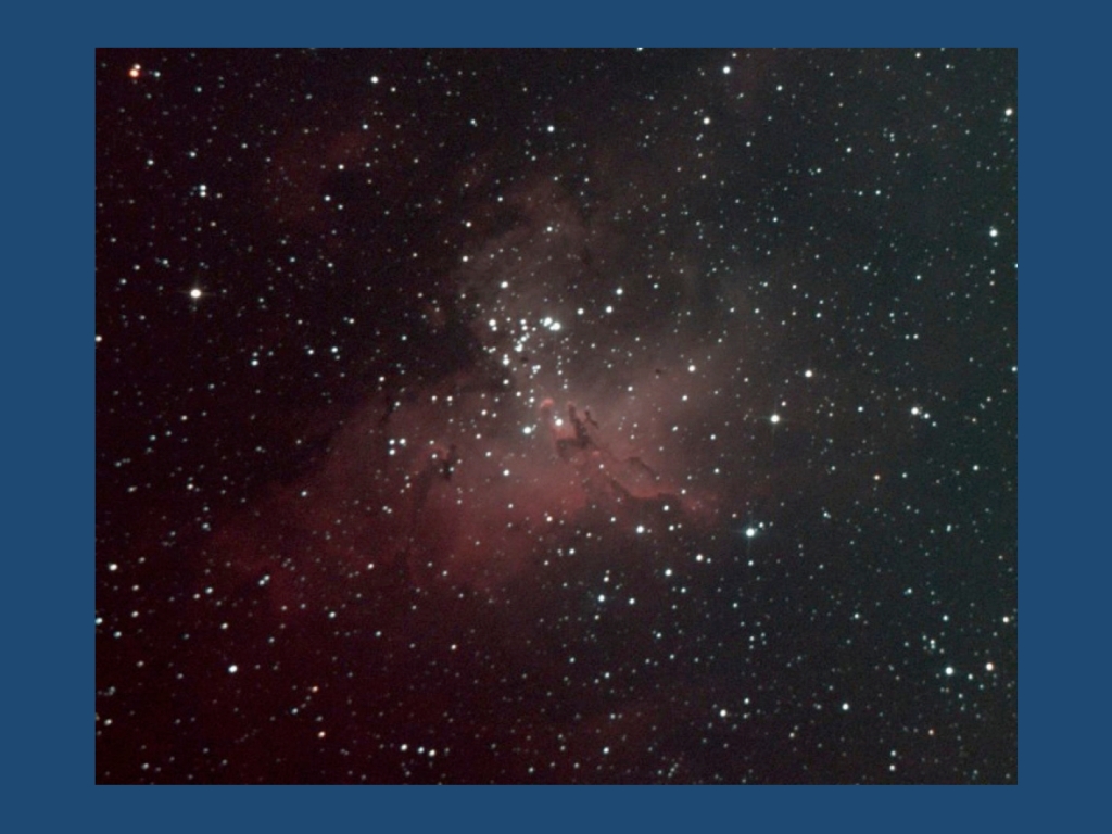 The Eagle Nebula. Astronomy is one of the few examples where signal versus noise matters. 